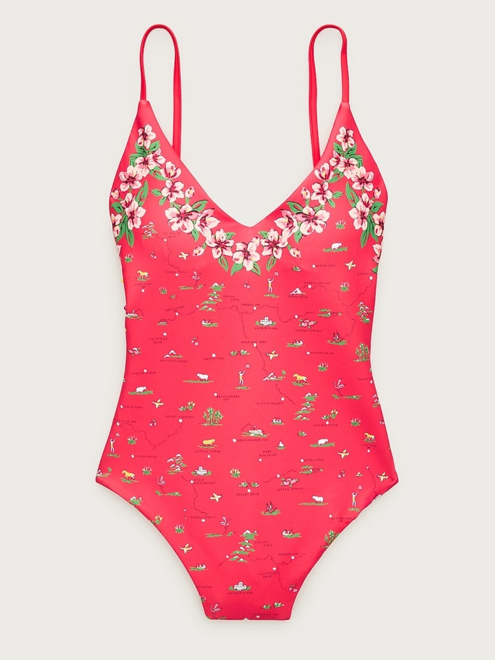 J. Crew Lana one-piece in Classic Sculpt Red NWT Size 6 California Poppy
